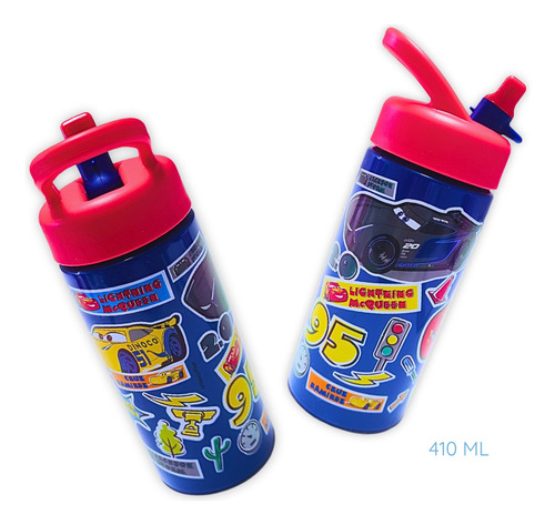 Cars Botella 410 Ml Playground Slipper Color Azul