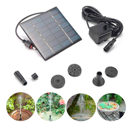 Fuente: Boquillas Para Exteriores. Fuente Solar Para Estanqu