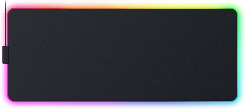 Razer Strider Chroma Mousepad Gamer Iluminación Rgb 19 Zonas Color Negro