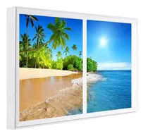 Comprar Ccretroiluminados Playa Desierta Cuadros Decorati