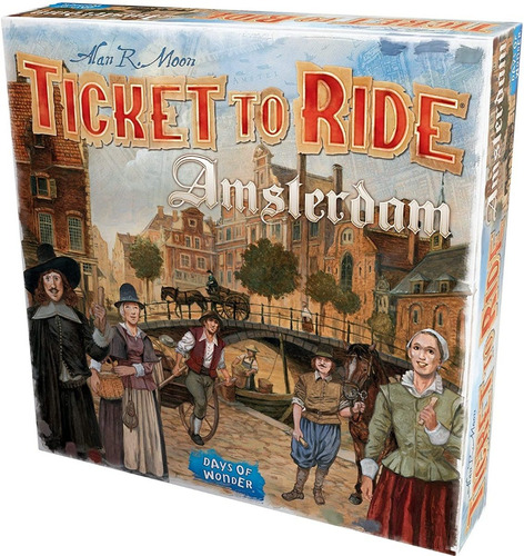 Ticket To Ride: Amsterdam- Juego De Mesa