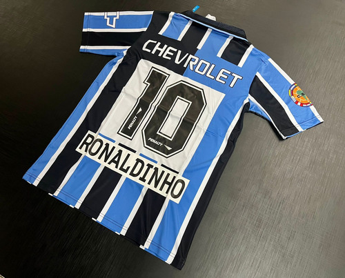 Camiseta Retro Gremio Ronaldinho 10