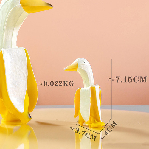 .decoração De Estátua De Banana, Frutas, Animais, Amarelo,