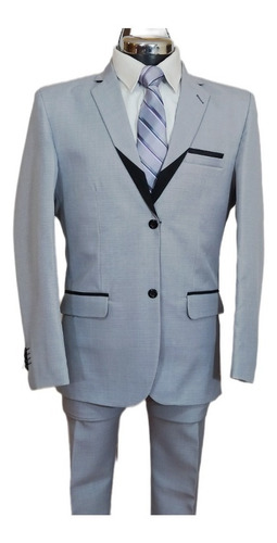 Trajes Slim, Hechura Al Gusto, Color A Elegir, Tallas Xl