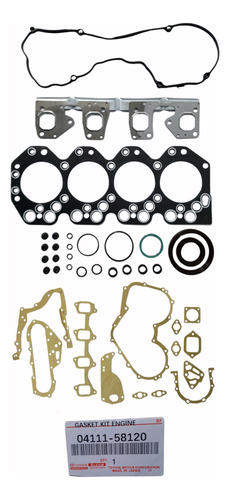 Kit De Empacadura Dyna 3.7 Motor 14b 92-01