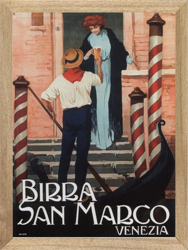 Cerveza San Marco , Cuadro, Bebida, Poster, Publicidad  P562