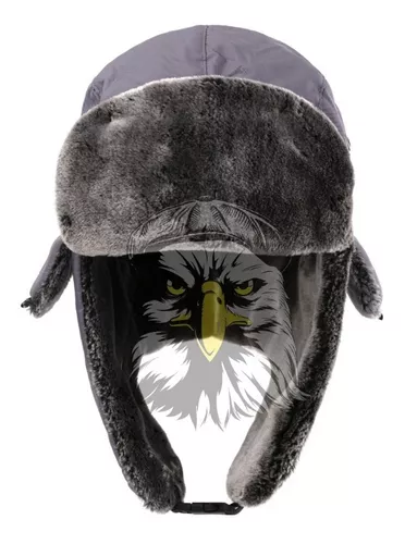 Gorro Ruso Visera Ushanka Aviador Trapper Caza Pesca Montaña