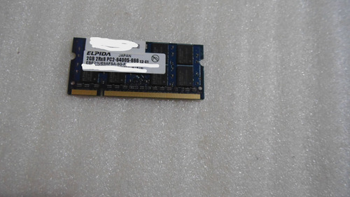 Memória Para Notebook Hp Dm3-1035dx Elpida 2gb Ddr2 800mhz (Usado)