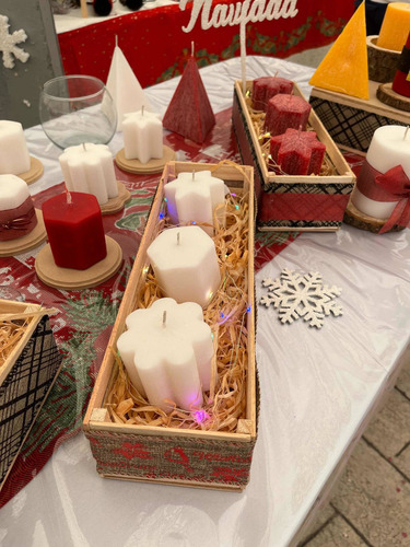 Set Velas Aromáticas Artesanales