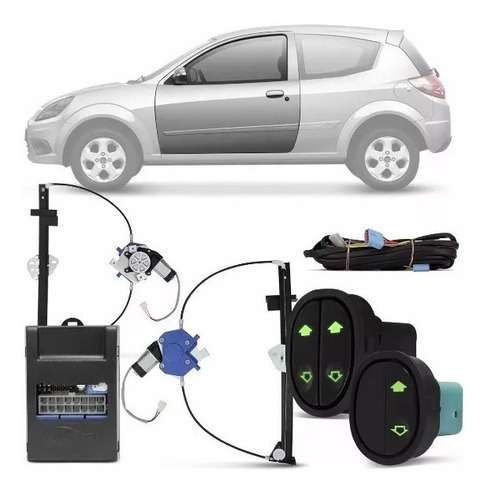 Alza Cristales Eléctrico Ford Ka 2008 A 2014 2 P