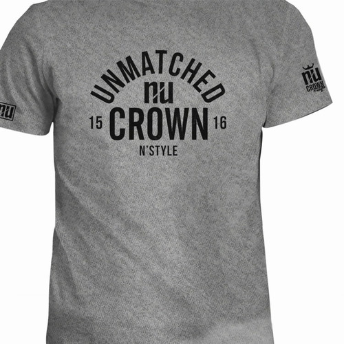 Camisetas Estampadas Nu Crown Original Hombre Mujer Eco