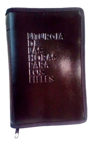 Imagen 1 de 4 de Estuche En Cuerina Para La Liturgia De Las Horas Fieles