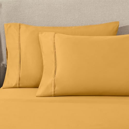 Juego De Funda De Almohada De Algodón Egipcio 1200 Hilos Kin