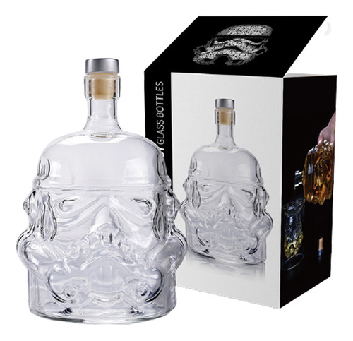 (b) Para Storm Trooper Decanter, Vaso De Whisky De Doble Cap