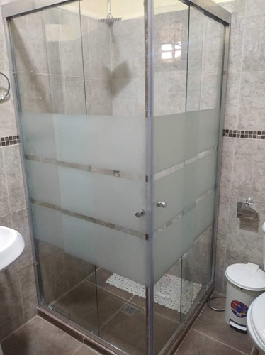 Puerta Corrediza Para Baño Cristal Templado