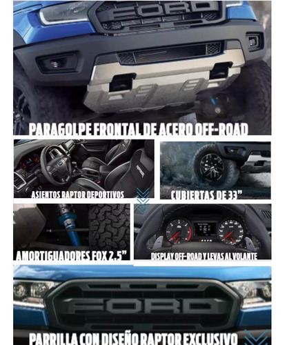 Ford Ranger Raptor 2.0l Diesel Biturbo 4x4 Cd Aut