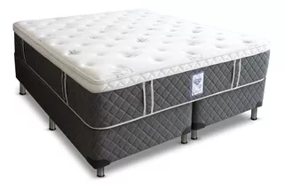 Colchon Y Sommier High Rest Plush Queen 160x200x51cm