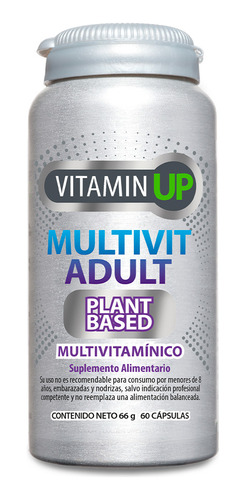 Vitamin Up Multivit Adult | Newscience | 60 Cápsulas