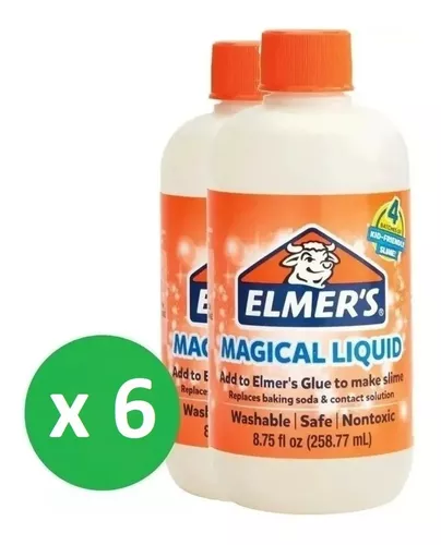 Activador Para Hacer Slime Elmers Lavable No Toxico 258 Ml