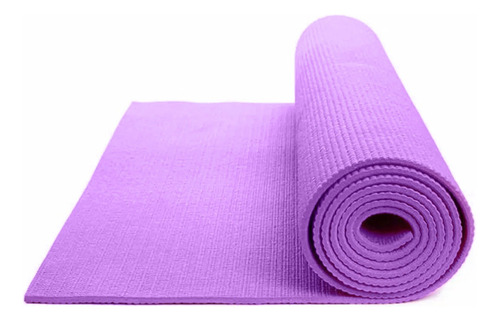 Mat De Yoga Y Pilates 4mm / Angelstock Color Violeta