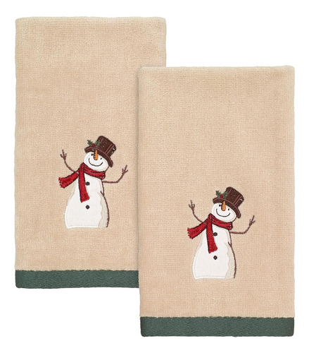 Avanti Linens Friends Gather Holiday Collection 2pk Toalla C