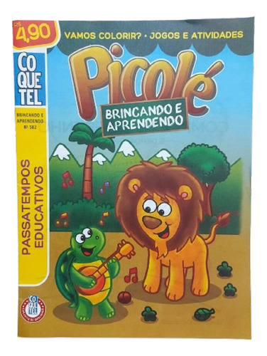 Coquetel Picolé Infantil Passatempos Educativos Edições
