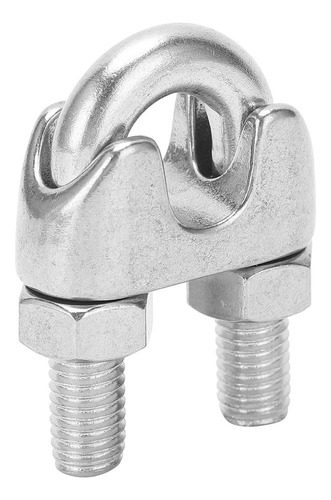 8 Clips De Cable De Acero Inoxidable M10 De 3/8 Pulgadas