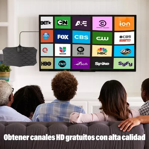 Mini Antena De Tvn Digital Hd Portátil Para Interiores