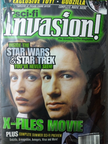 Revista Wizard Sci Fi Invasion Summer 1998