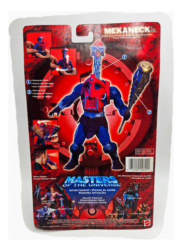 ### Mattel Motu 200x Mekaneck Four Horsemen Masters ### (Usado)
