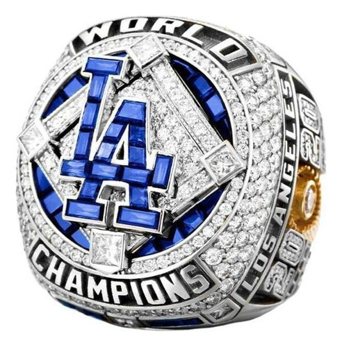 Nuevo Anillos Serie Mundial De Béisbol Los Angeles Dodgers