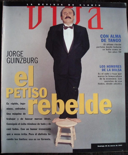 Revista Viva Jorge Guinzburg Sofia Gala Fidel Castro 1995
