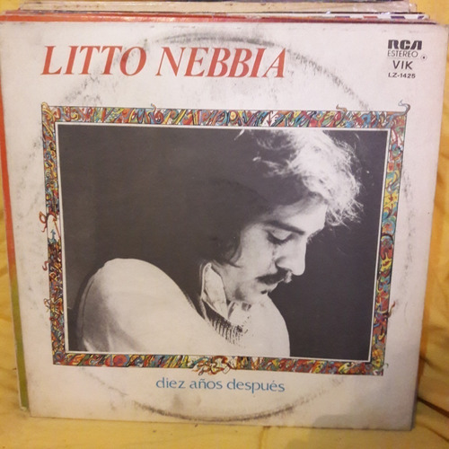 Vinilo Litto Nebbia Diez 10 Años Despues Q Rn1