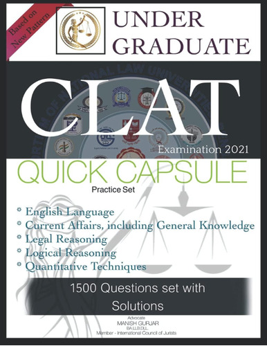 Libro: Clat-ug Quick Capsule: Practice Questions Series With