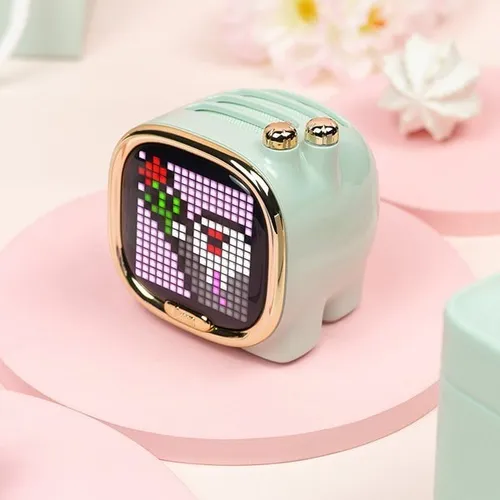Parlante Bluetooth Retro Interactivo Divoom Zooe