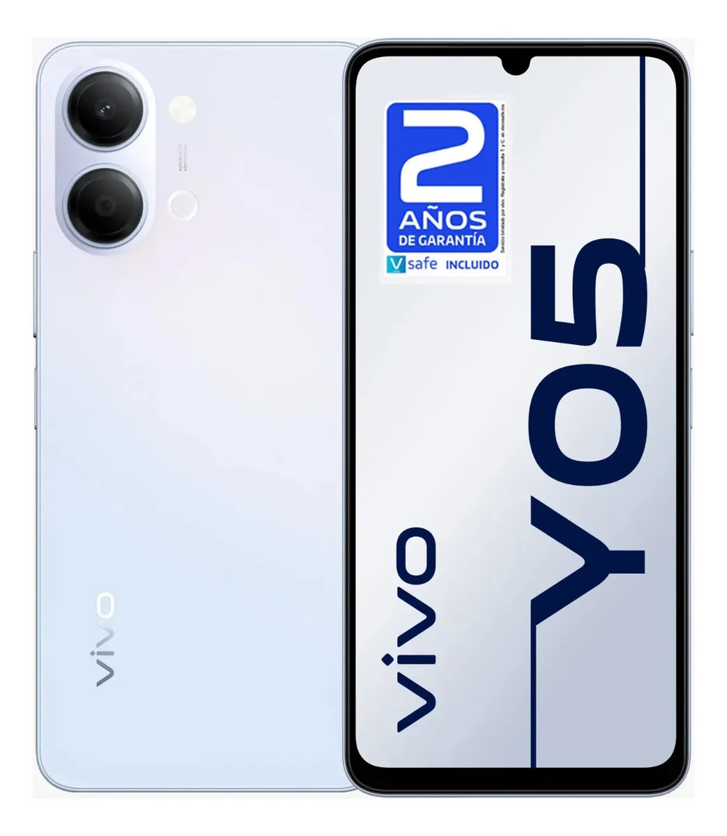 Celular Vivo Y05 4g Dual Sim 128gb 4gb Ram Azul Amanecer (batería 5000mah)