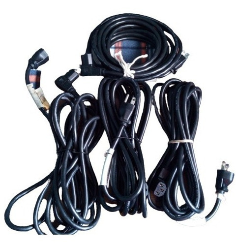 Cable De Poder Extralargo Pc/dispositivos 4 Mts 125v