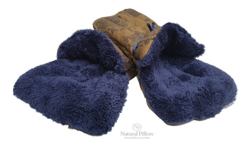 Imagen 4 de 8 de Pantuflas Térmicas Semillas Pies Calientes, Para Microondas