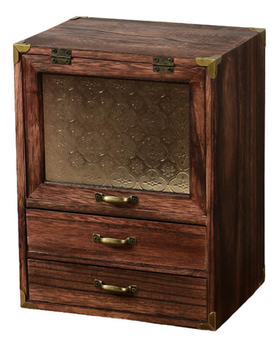 Organizador De Maquillaje Con Cajón, Caja De Estilo A