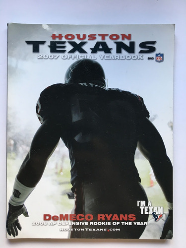 Nfl Houston Texans Official Yearbook 2007