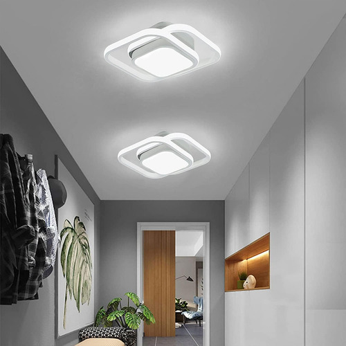 Sonheo Lámparas De Techo Led Colgante Modernas Decorativa Sala Baño Y Interiores Incluye Focos Con 3 Modos De Luz blanca cálida neutra 36w blanco
