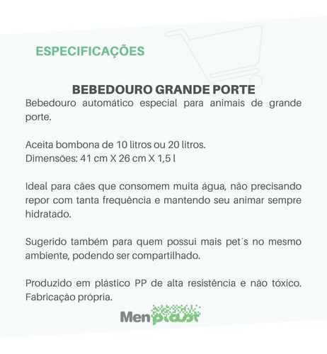 Imagem 4 de 9 de Bebedouro Automático Grande Porte 10l/20l