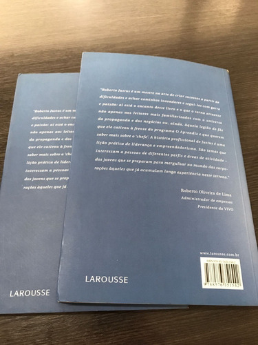 Imagem 5 de 5 de Construindo Uma Vida, Livro Roberto Justus