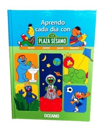Libro Infantil Aprendo Cada Día Con Plaza Sésamo 3 Tomos