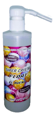 Super Cristal Float Gel Ideal Globos Burbuja 250ml No Mancha