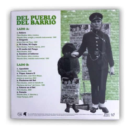 Lp  Cuarenta Años De Música Barrio  - Del Pueblo Del Barrio