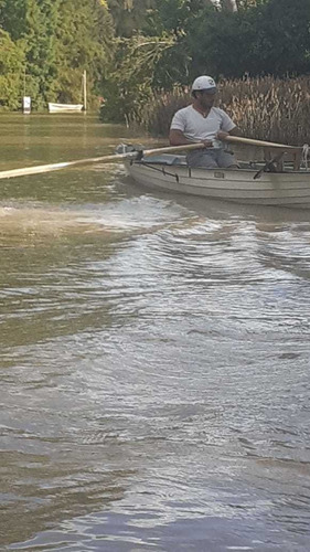 Bote De Remo Par Con Timonel
