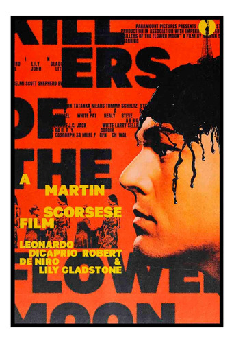 Cuadro Premium Poster 33x48cm Martin Scorsese Killer Moon