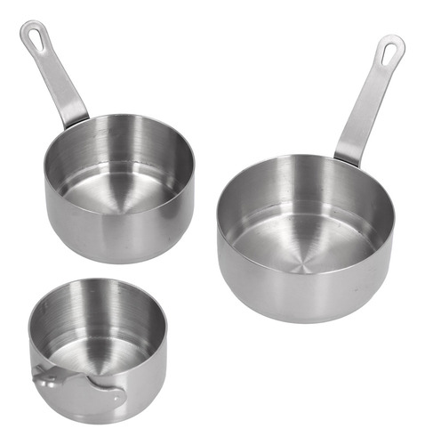Dp Tazón De Salsa De Acero Inoxidable, 3 Tazas, Asa For
