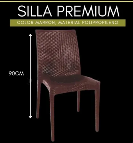 Silla Malla Sin Posa Brazo